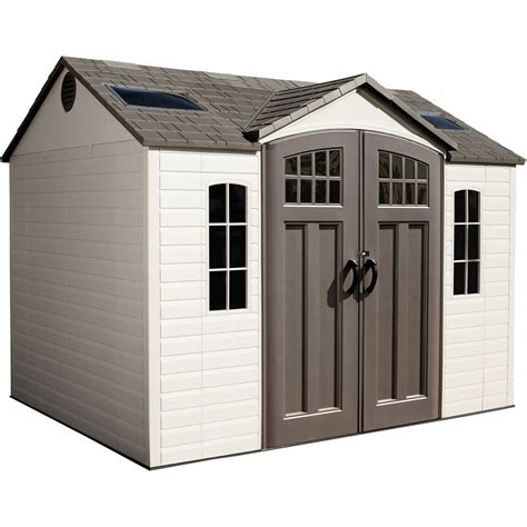 Official Answer By Lifetime Products - Brand Engage. The roof and doors are dark brown Was this answer helpful to you. 0 0. Q ... Lifetime 8' x 10' Deluxe Shed $ 999.98. UNAVAILABLE. Feedback. Sign up for Email offers. SIGN UP. Membership. Membership Options/Join. Corporate Membership Program. My Account.